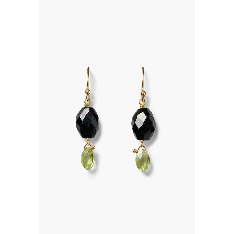 Chan Luu Jelly Bean Earrings Black Tourmaline