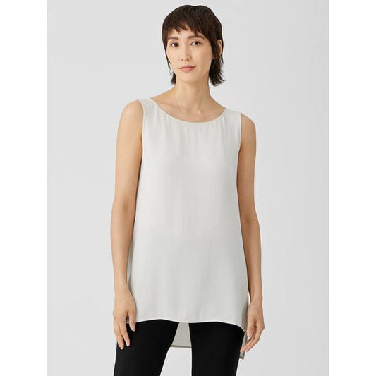 Eileen Fisher Silk Crepe Tank 