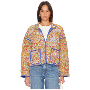 Free People Chloe Jacket in Candy Combo