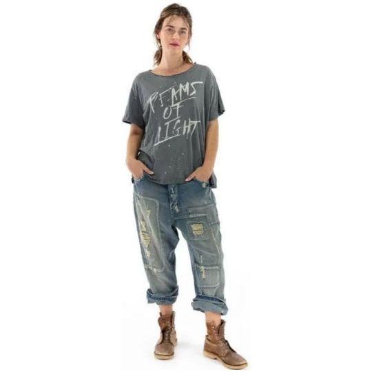 Magnolia Pearl Beams of Light Tee in Ozzy