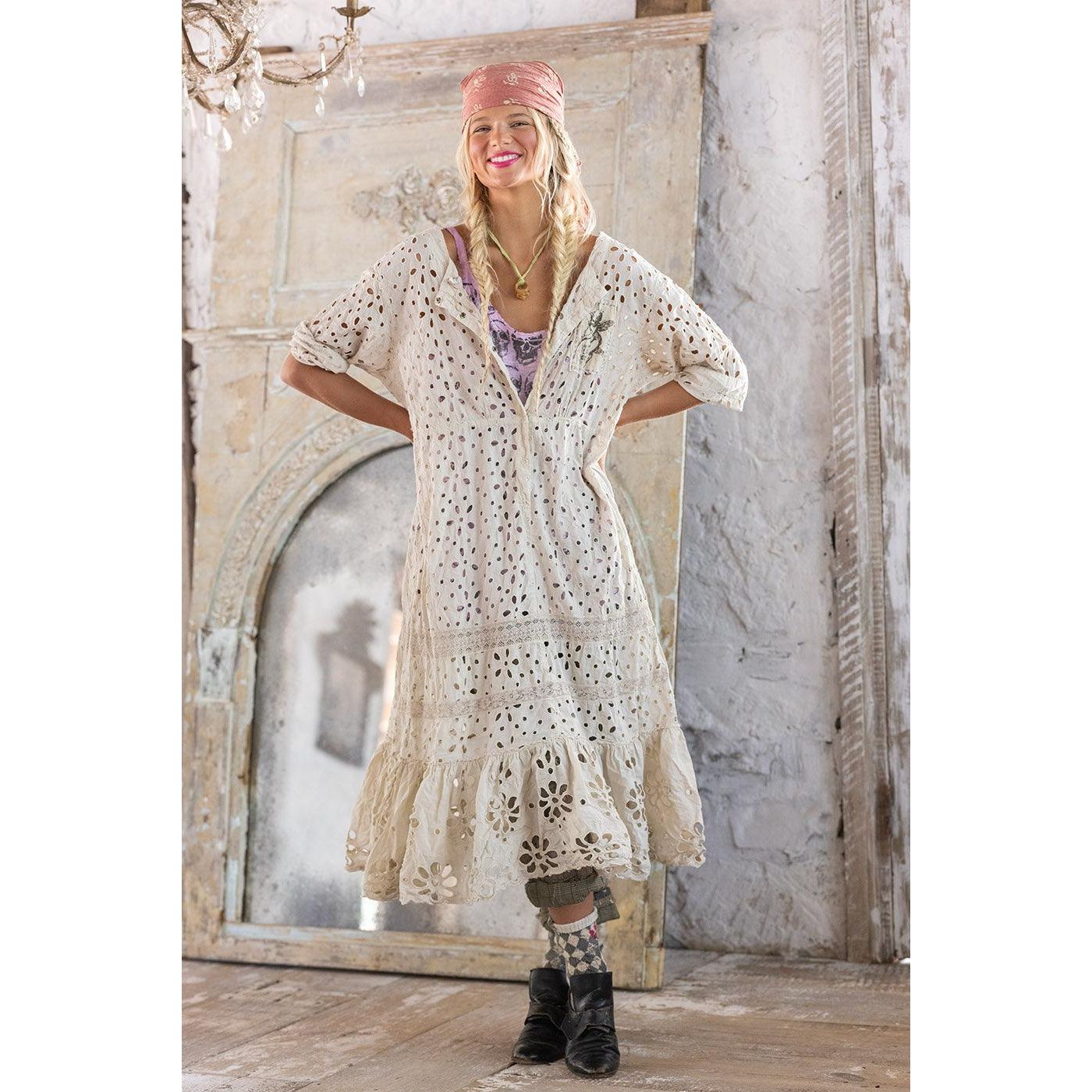 Magnolia Pearl Eyelet Haru Dress