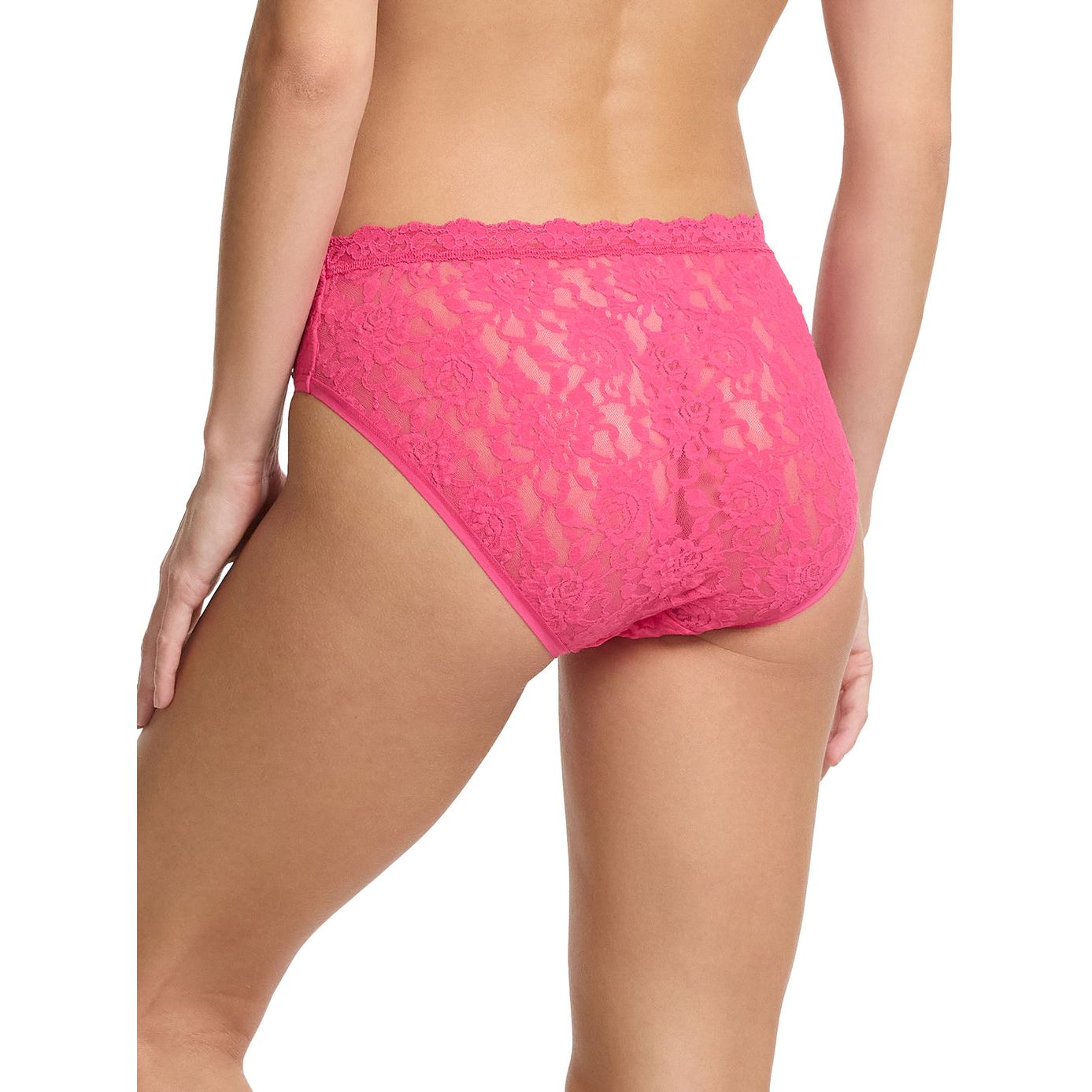 Hanky Panky V-Front High Cut Brief in Un-Beet-Able Pink