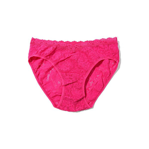 Hanky Panky V-Front High Cut Brief in Un-Beet-Able Pink