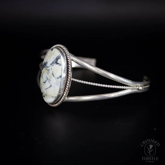 Crooked Thistle White Buffalo Bracelet