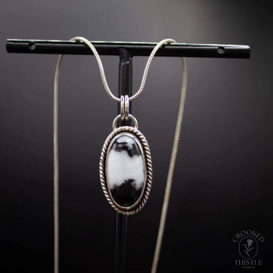 Crooked Thistle White Buffalo Pendant