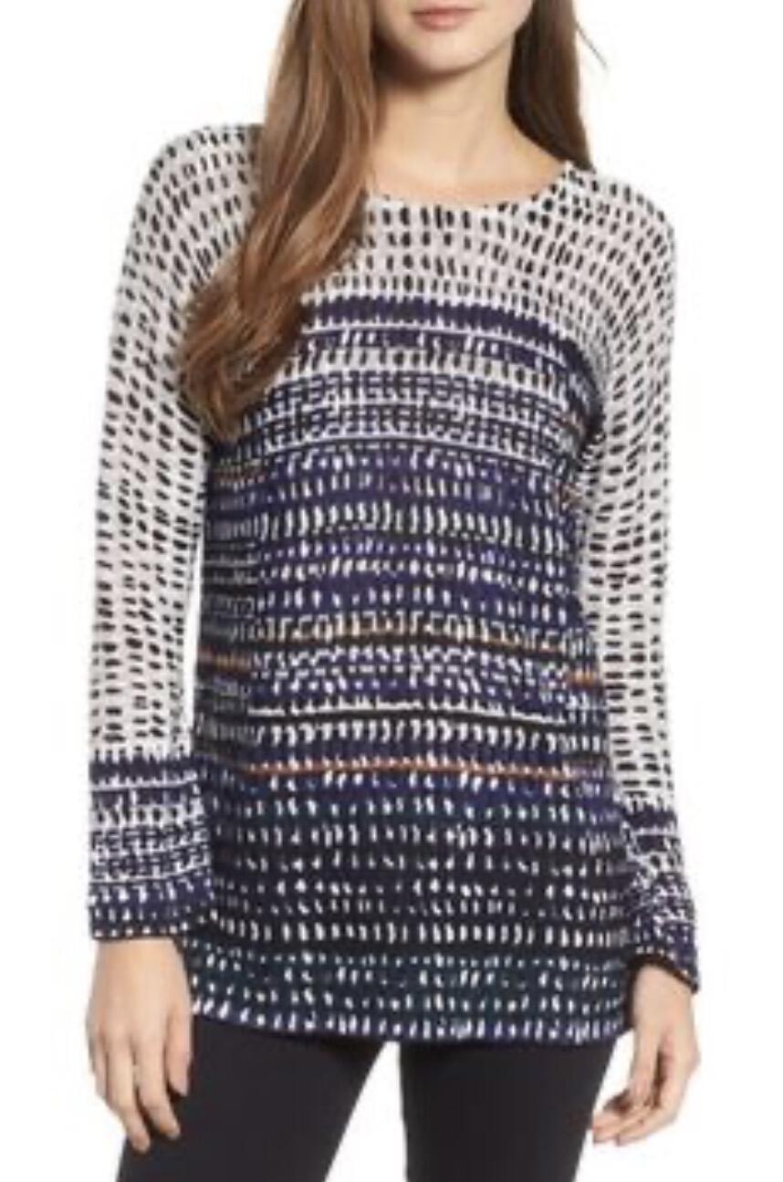 Nic + Zoe Geometric Top