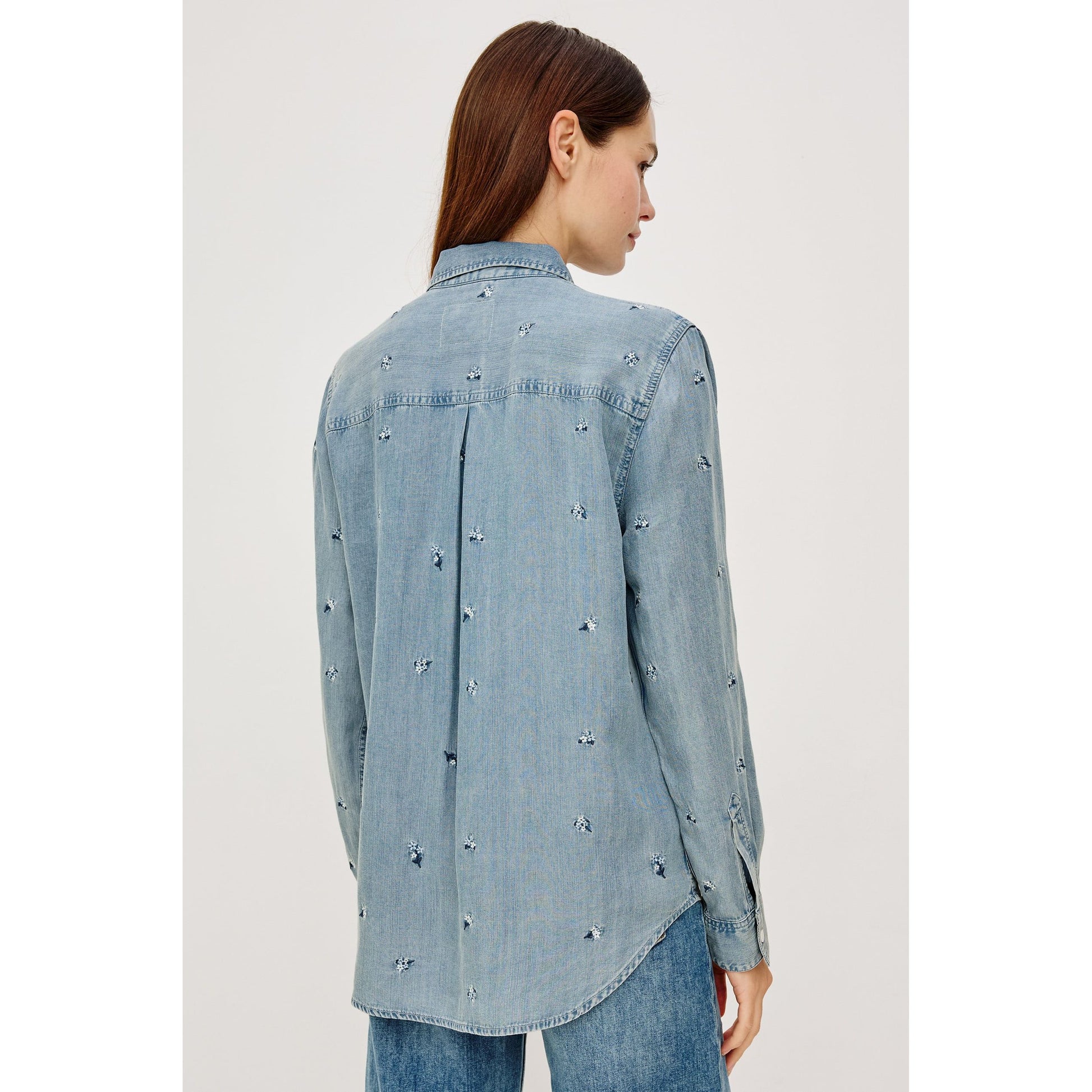 Rails Ingrid Shirt in Blue Blossoms 