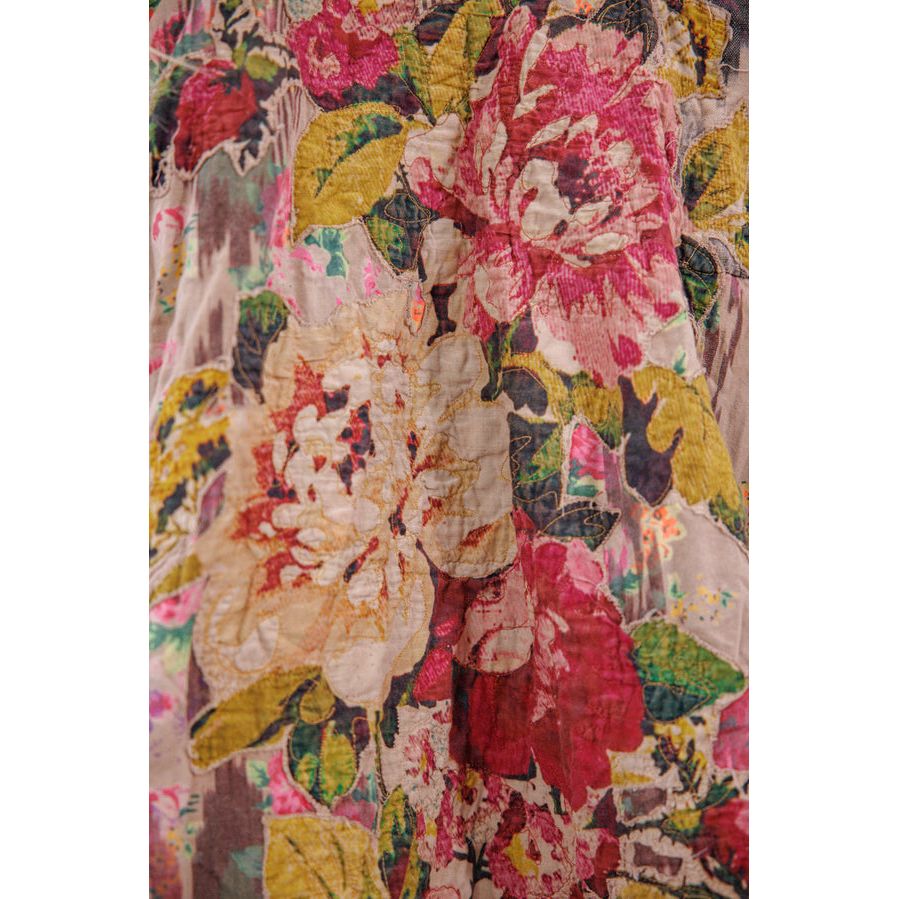 Magnolia Pearl Appliqué Cyrene Coat in Izmir