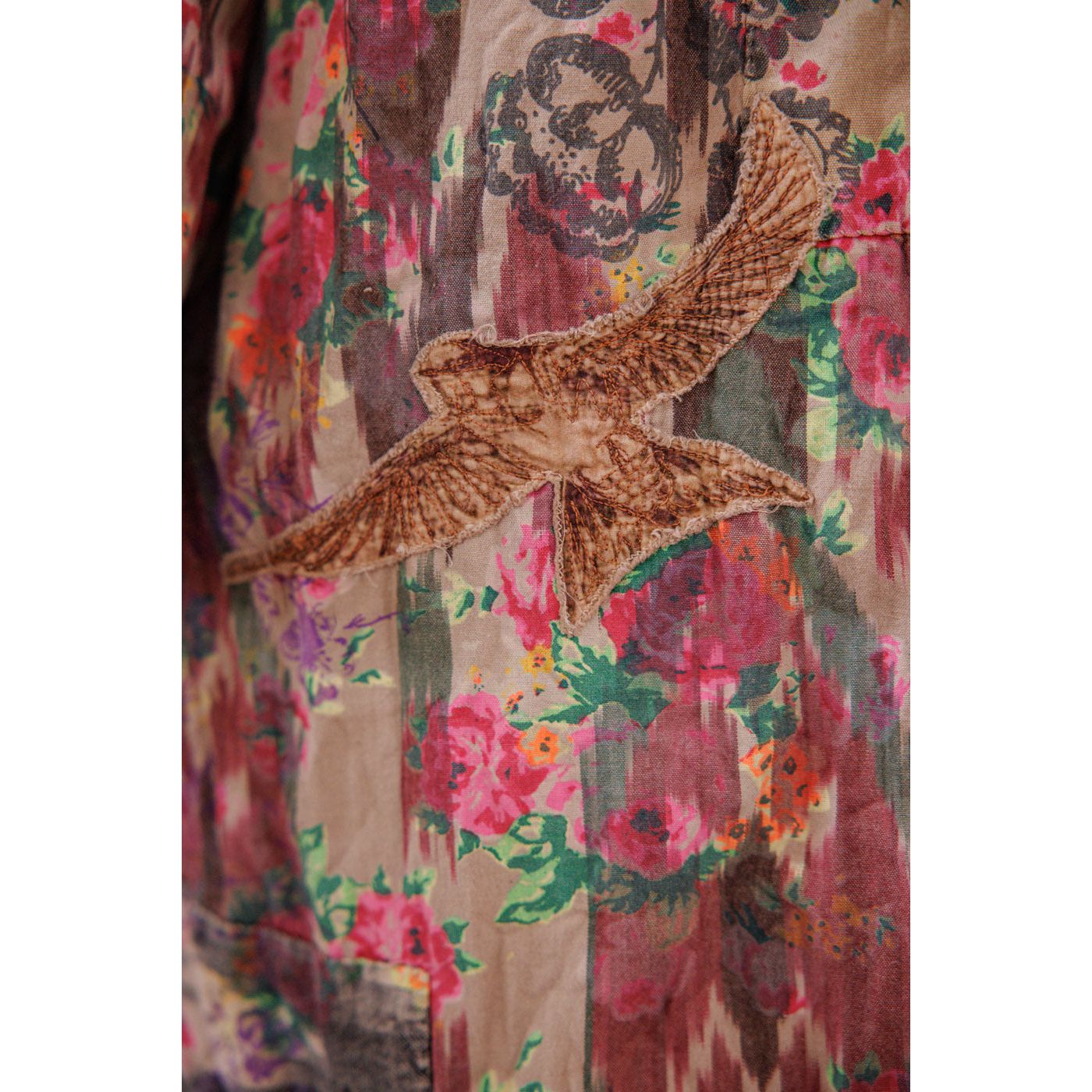 Magnolia Pearl Appliqué Cyrene Coat in Izmir