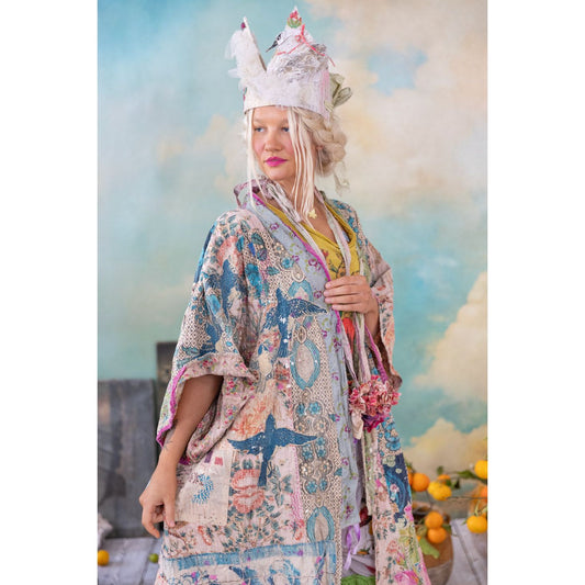 Magnolia Pearl Piecewise Dashi Kimono in Zazu