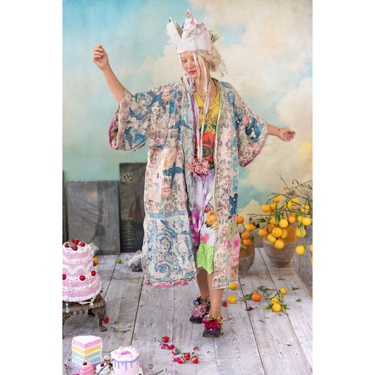 Magnolia Pearl Piecewise Dashi Kimono in Zazu