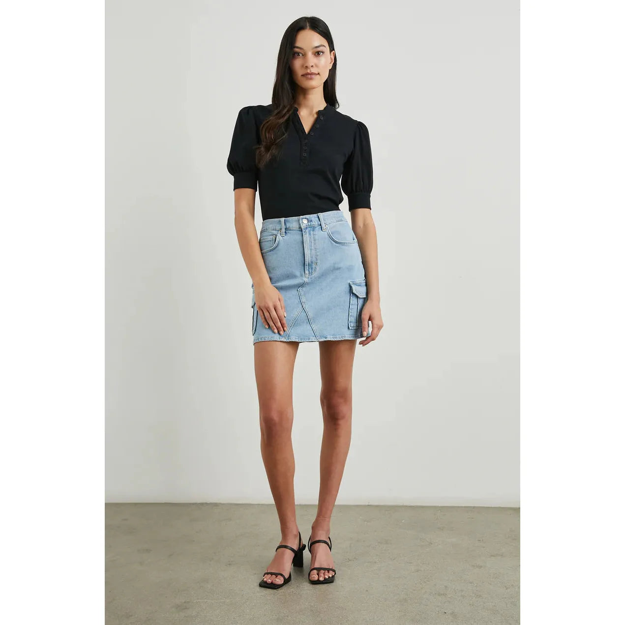 Rails Jewel Top in Black