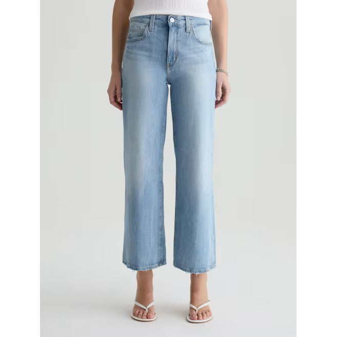 AG Jeans Saige Wide Leg Crop in Kings River