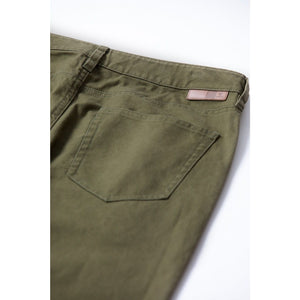 VISSLA Border Canvas 5 Pocket Pant in Dark Olive