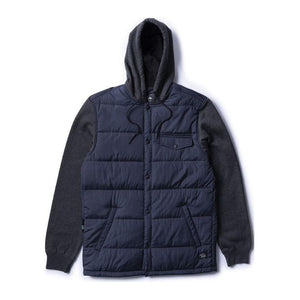 Vissla Creators Marin Eco Hooded Jacket in Dark Naval