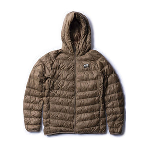 VISSLA Pacific Packable Eco Puff Jacket in Brown