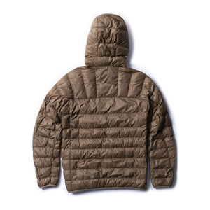 VISSLA Pacific Packable Eco Puff Jacket in Brown