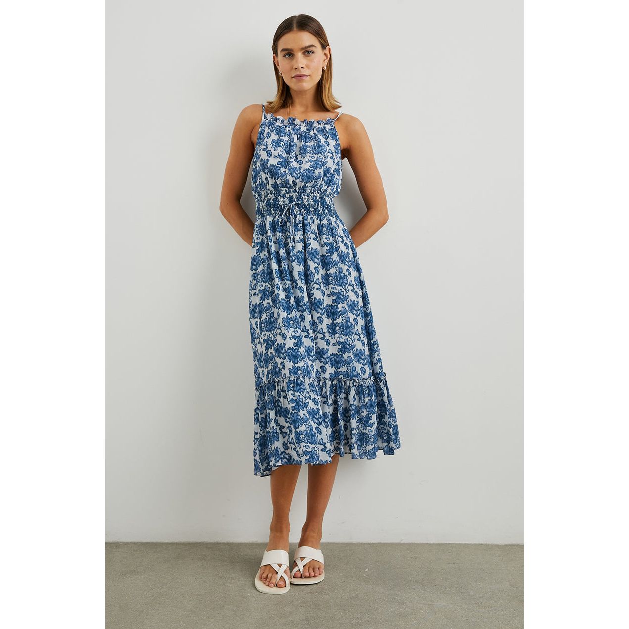 Rails Magdalene Dress in Chambray Floral