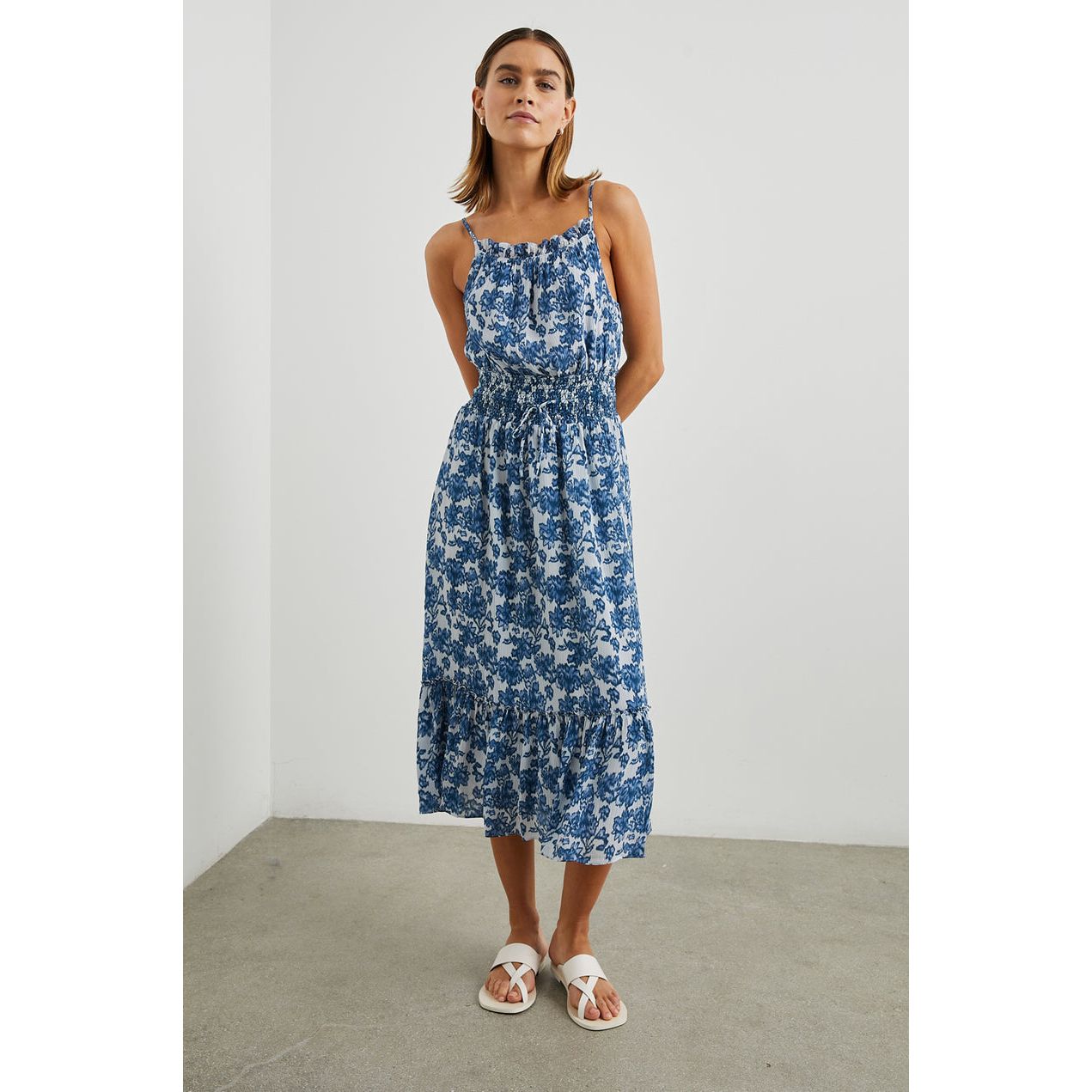 Rails Magdalene Dress in Chambray Floral