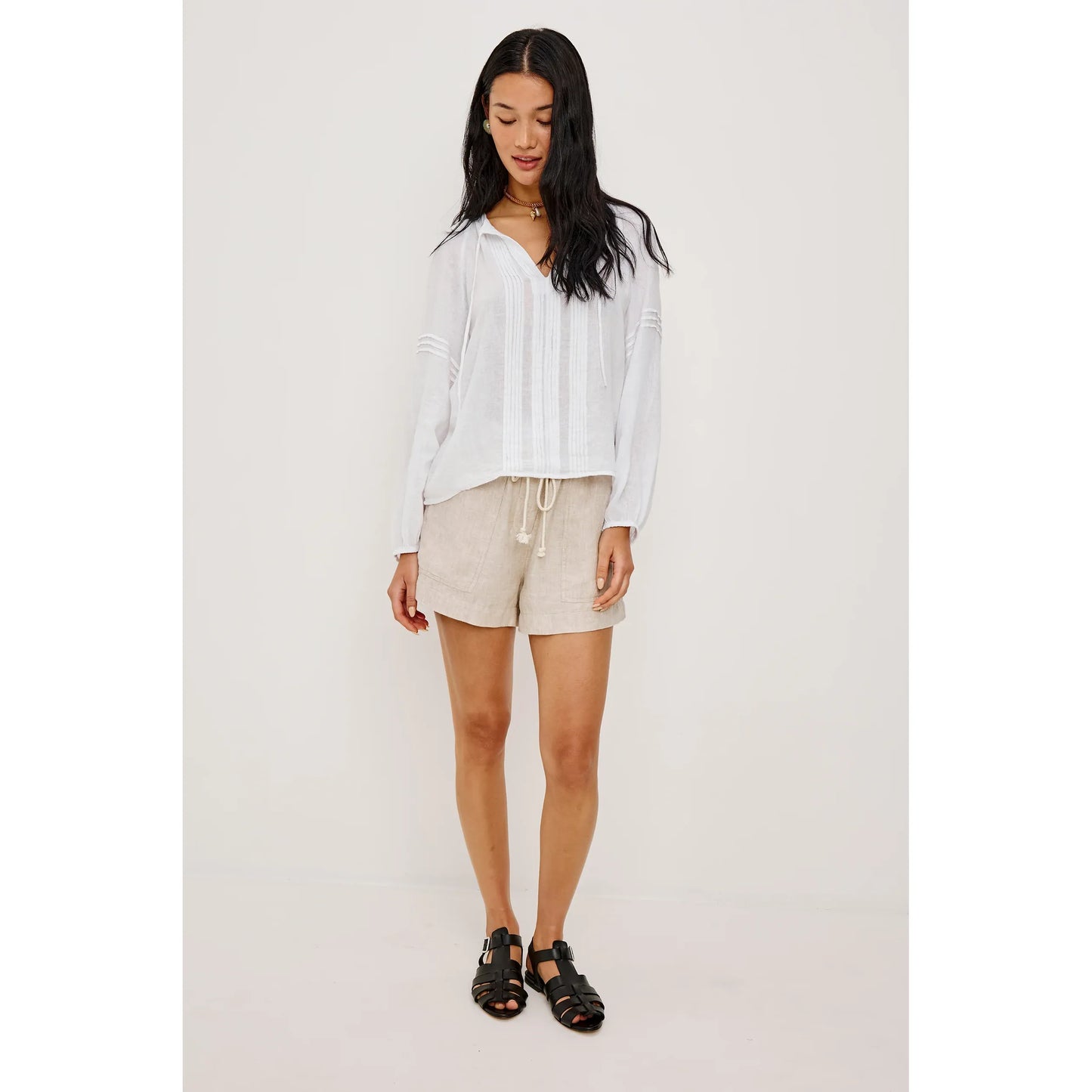 Rails Naples Top in White