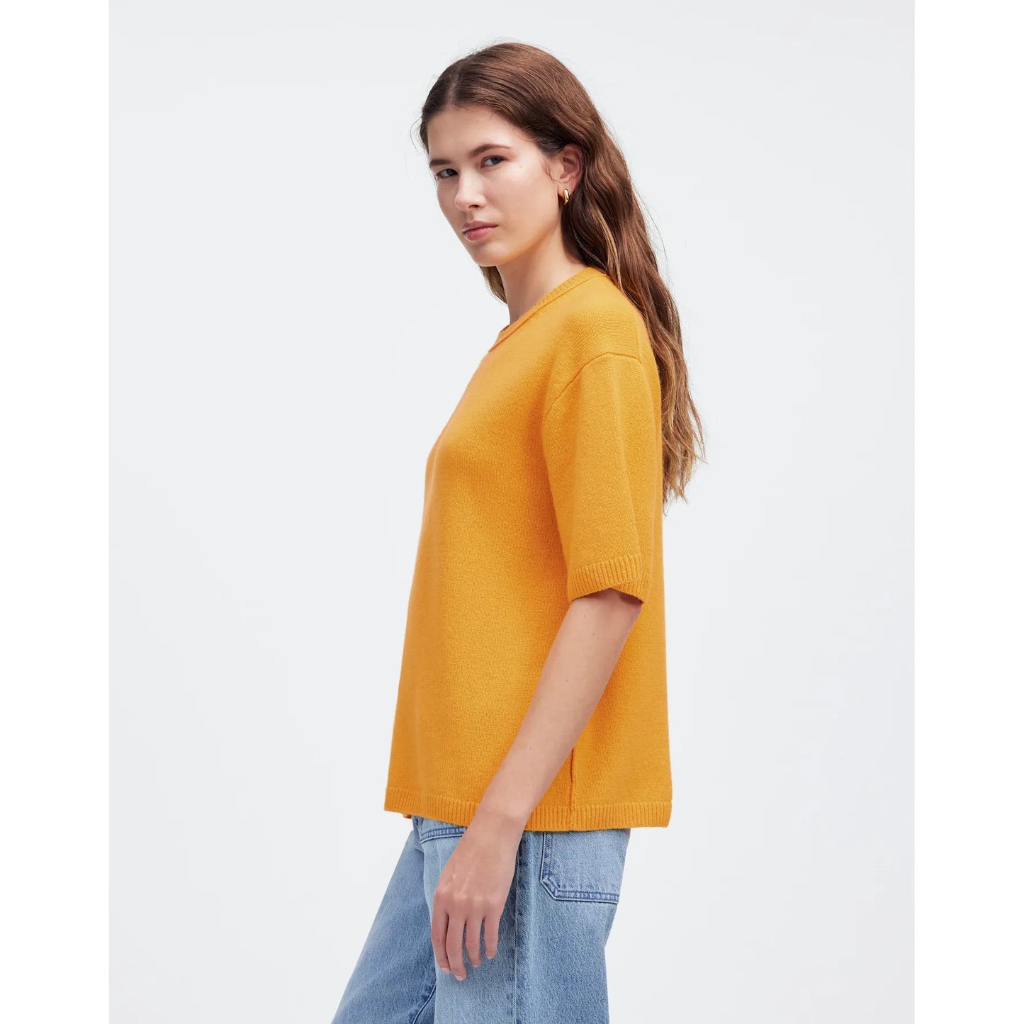 Madewell Relaxed Cashmere Sweater Tee