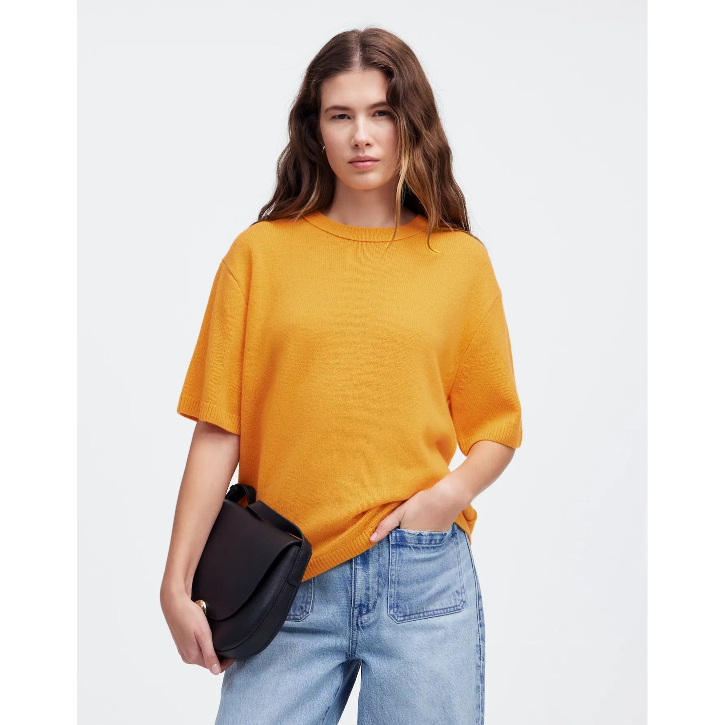 Madewell Relaxed Cashmere Sweater Tee