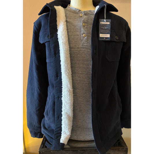 Georg Roth Sherpa Jacket in Navy