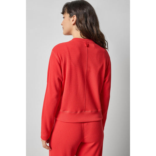 Lilla P Bomber Zip Cardigan in Fiesta