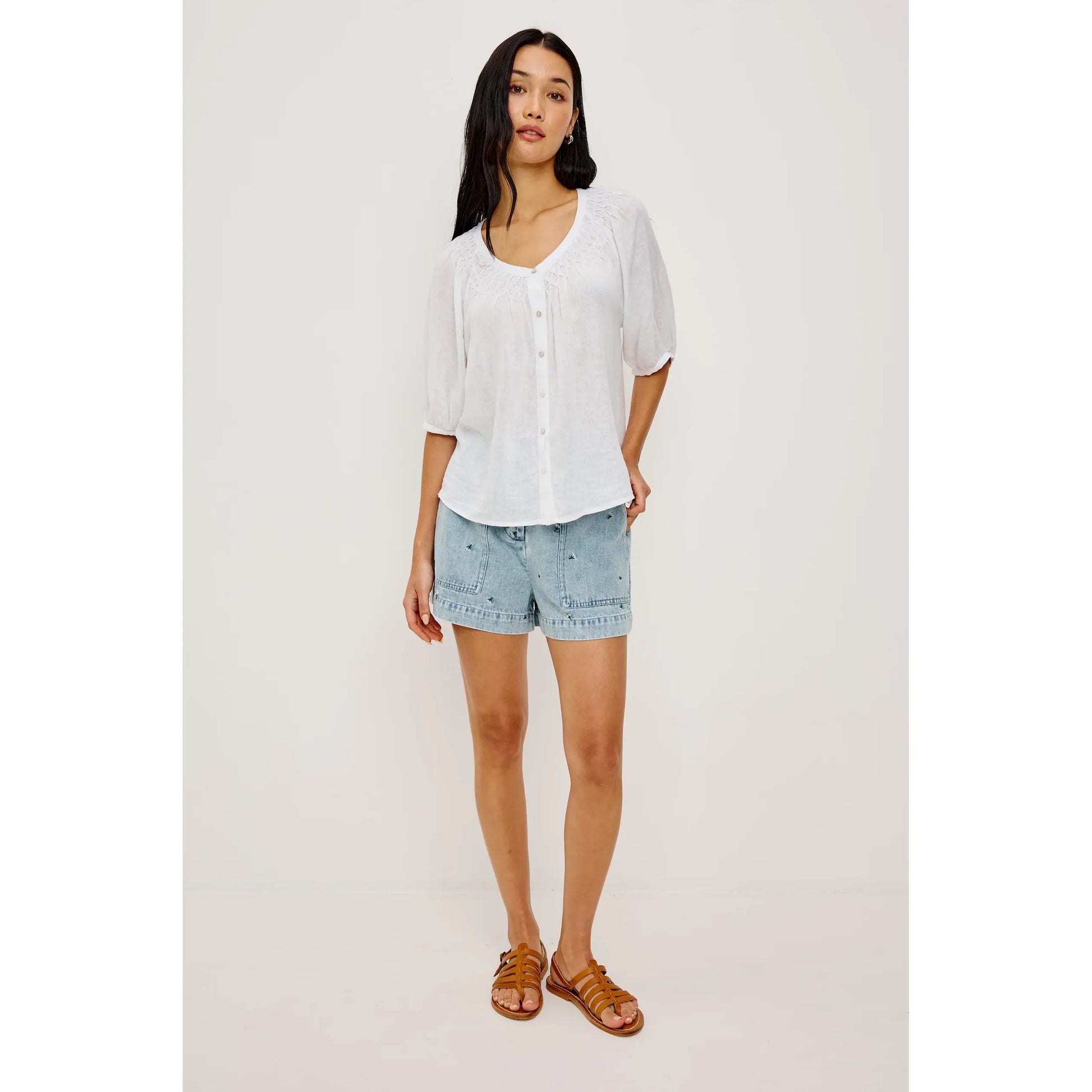 Rails Rix Shirt in White 