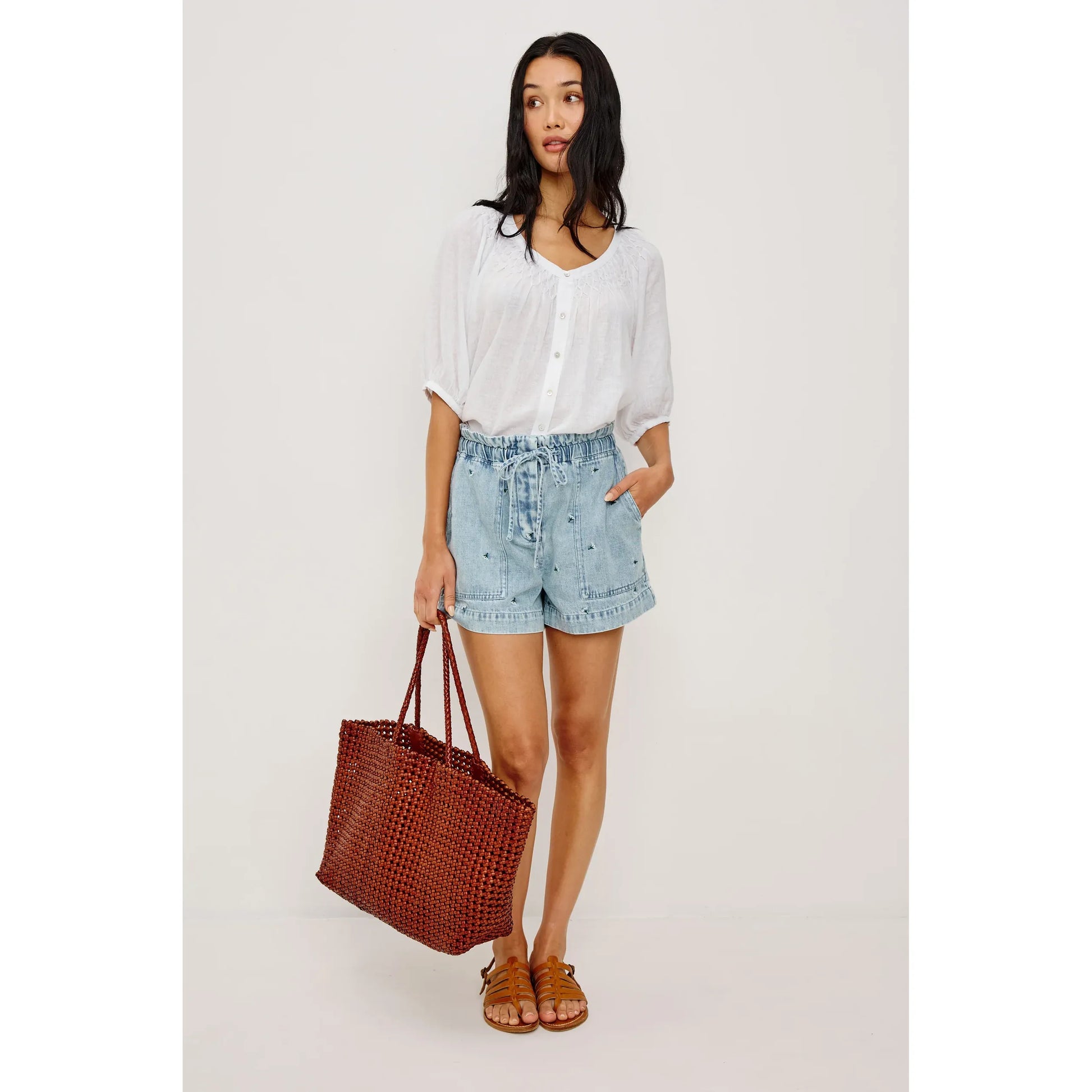 Rails Rix Shirt in White 