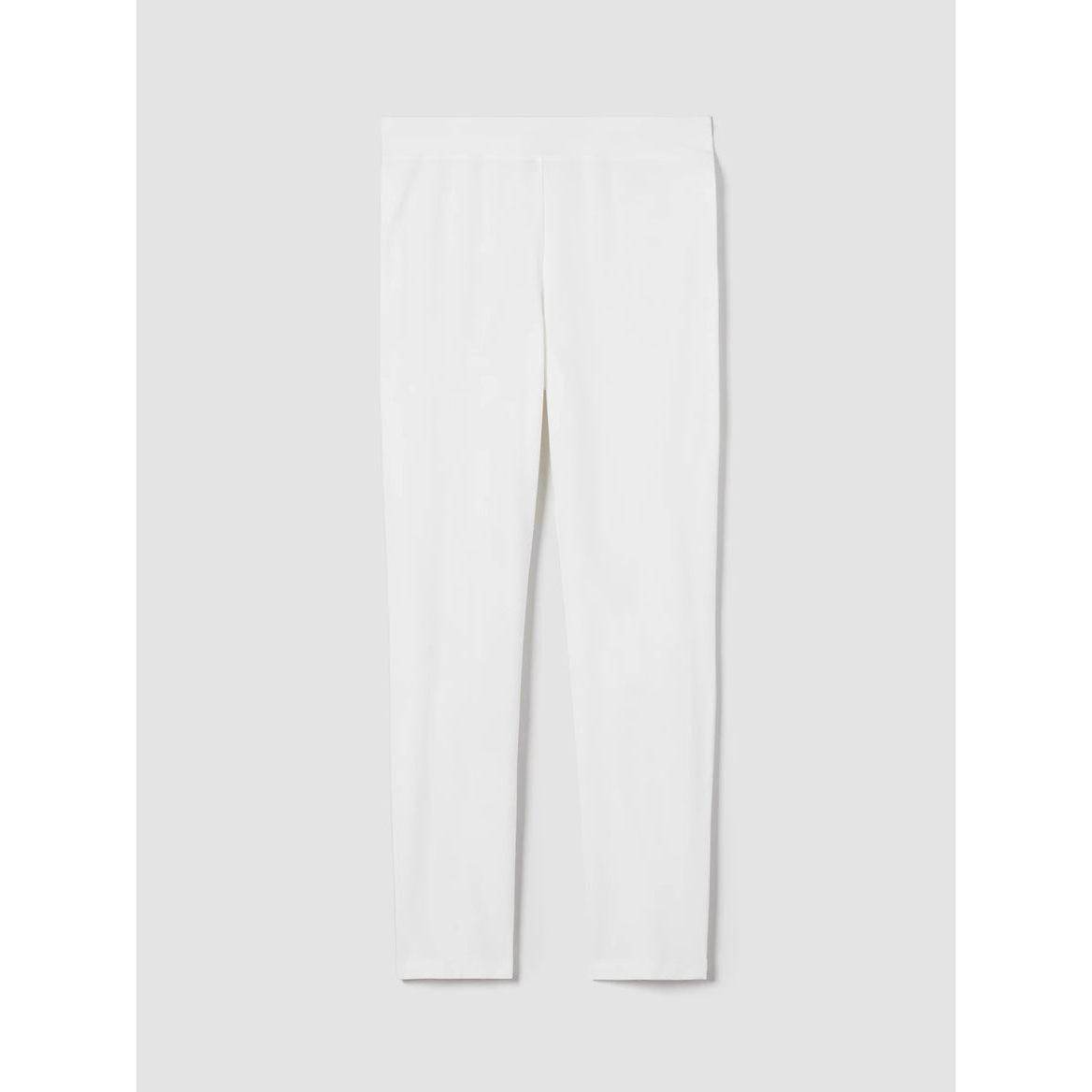 Eileen Fisher Stretch Crepe Pant in White