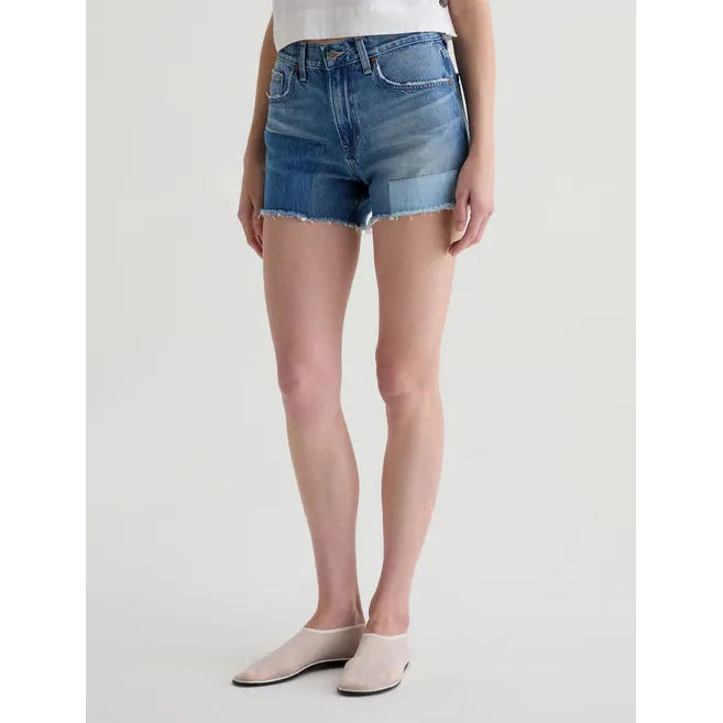 AG Jeans Halle Patchwork Short in Gila River