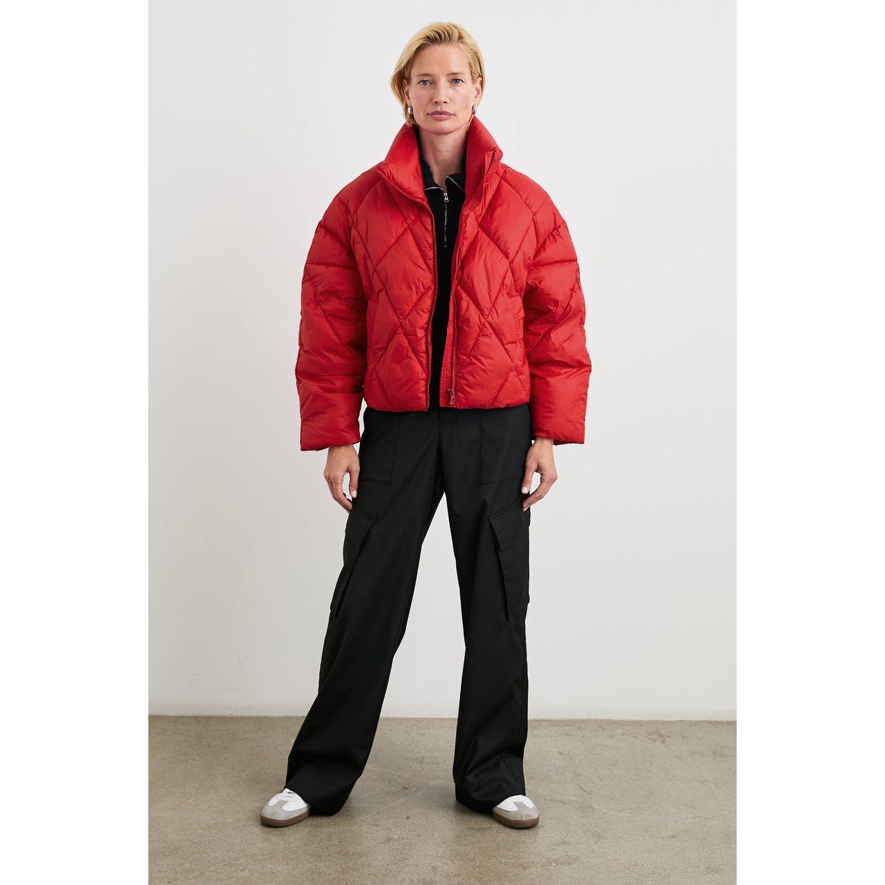 Rails Summit Jacket in Scarlet