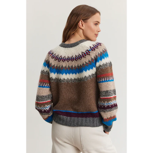 Velvet Kella Colorful Fair Isle Sweater