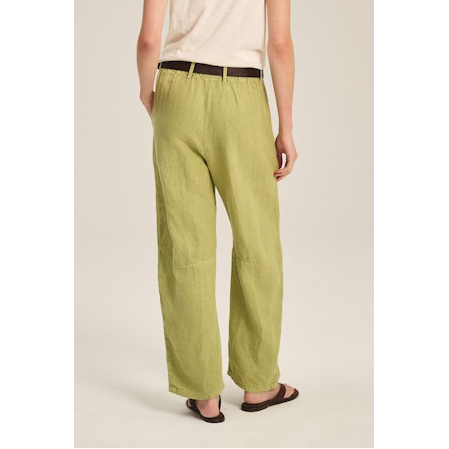 Velvet by Graham & Spencer Taylor Linen Pant in Moss