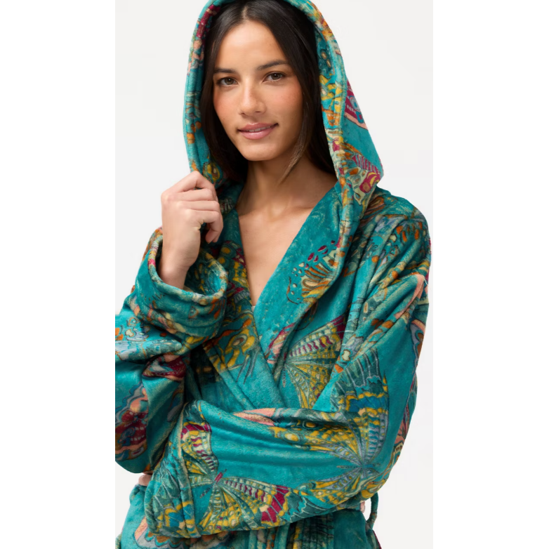 Johnny Was Short Cozy Robe in Ofelia 