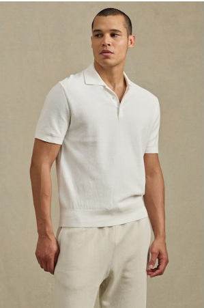 Velvetmen Dillon Sweater in Ecru