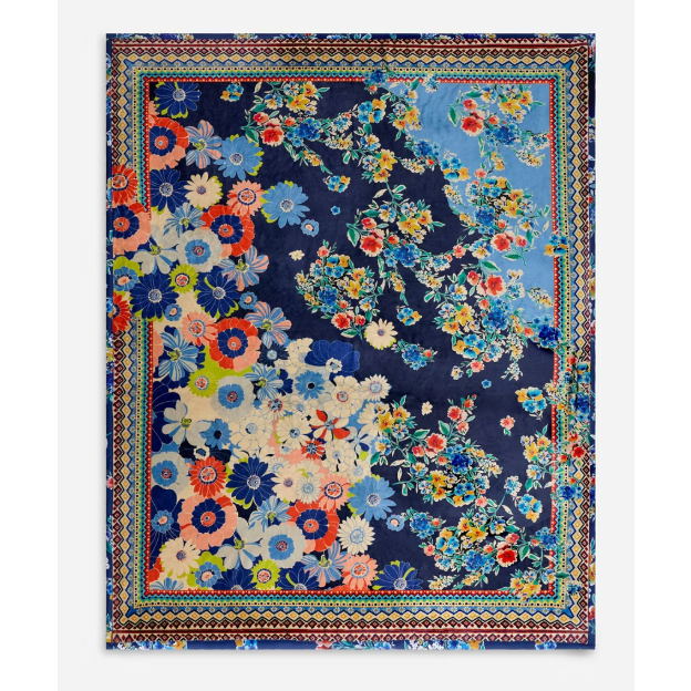 Johnny Was Travel Blanket in Tiana Scarf