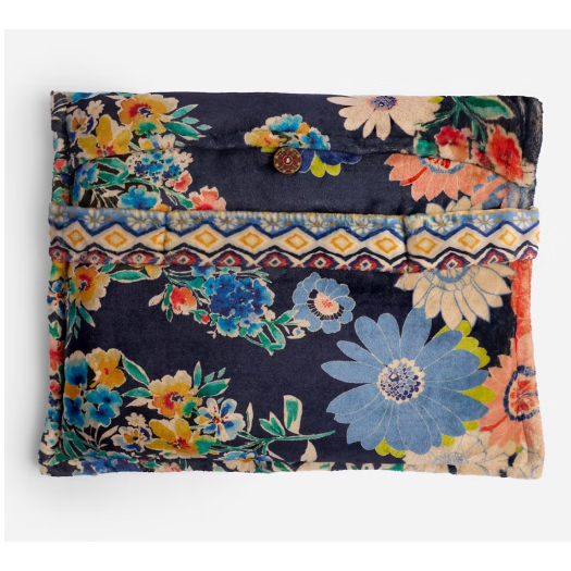 Johnny Was Travel Blanket in Tiana Scarf