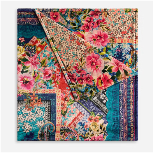 Johnny Was Laurel Canyon Cozy Blanket in Romana 
