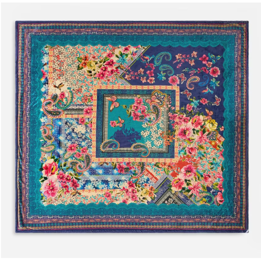 Johnny Was Laurel Canyon Cozy Blanket in Romana 