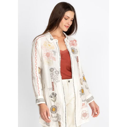 Johnny Was Zara Tunic in Natural