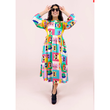 Julyliebe Pop Cats Dress
