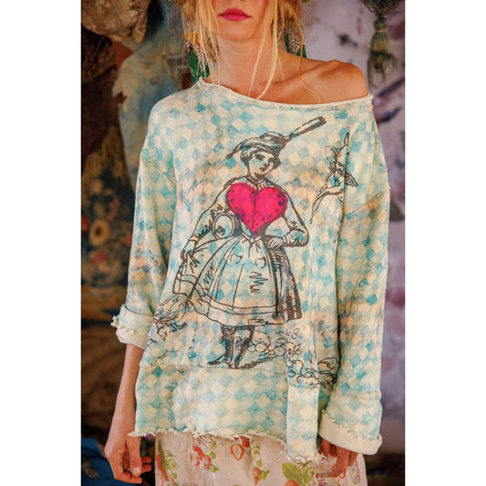Magnolia Pearl Stars of You Hermosa Sweatshirt in Tangier