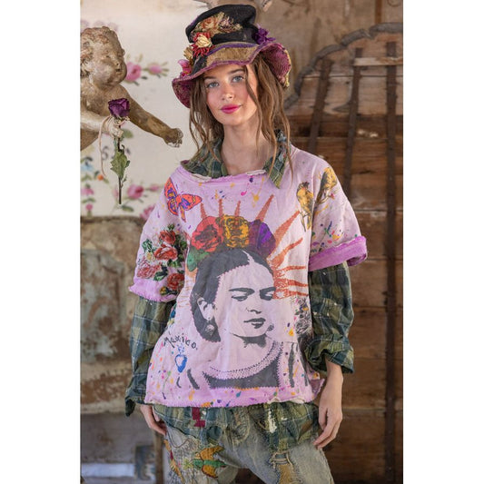 Magnolia Pearl Frida del Sol Vetiver Sweatshirt in Allium Dip Dye