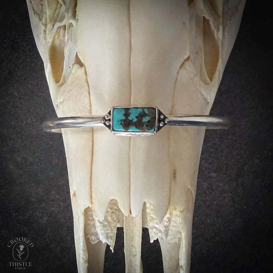 Crooked Thiste Blue Carico Lake Turquoise Bracelet