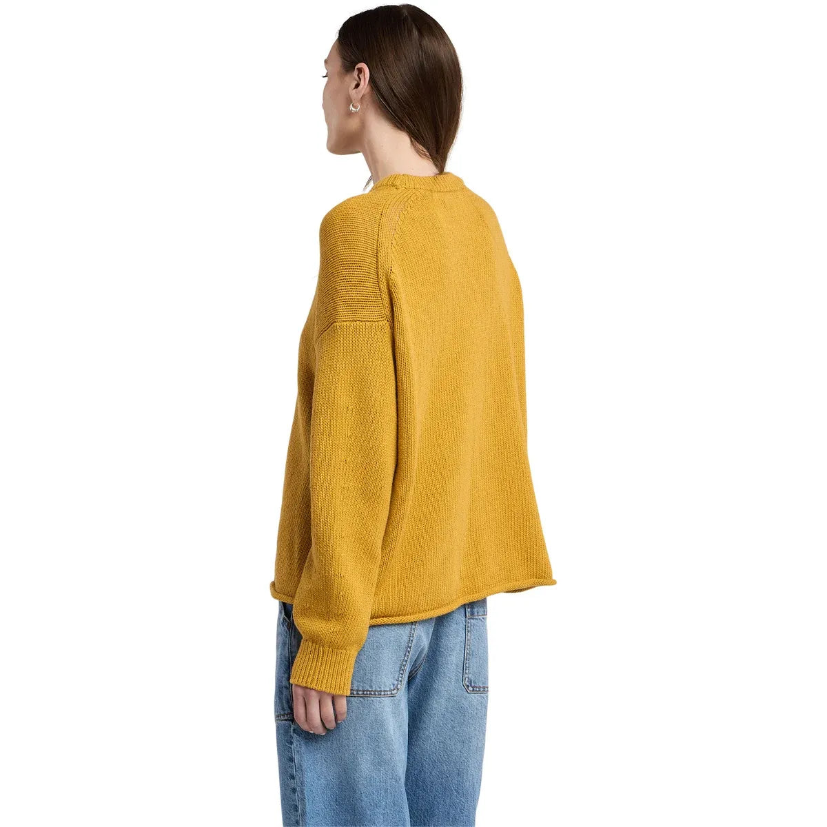 Velvet Meli Crewneck Sweater in Maize