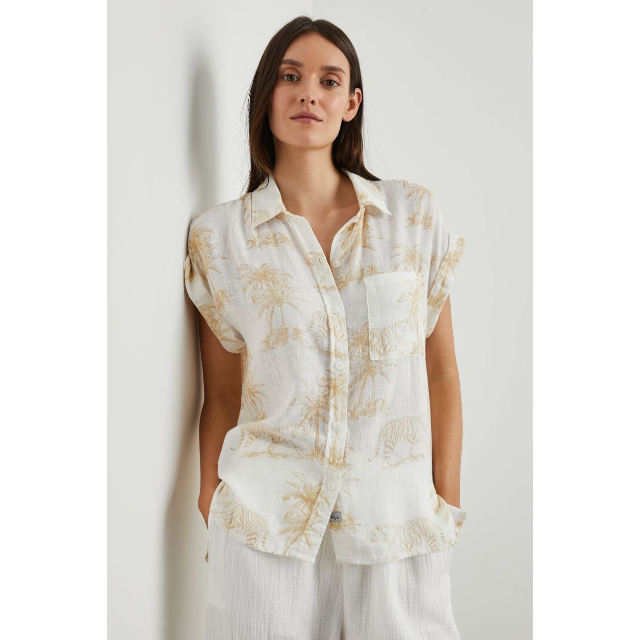 Rails Whitney Shirt in Wild Bengals