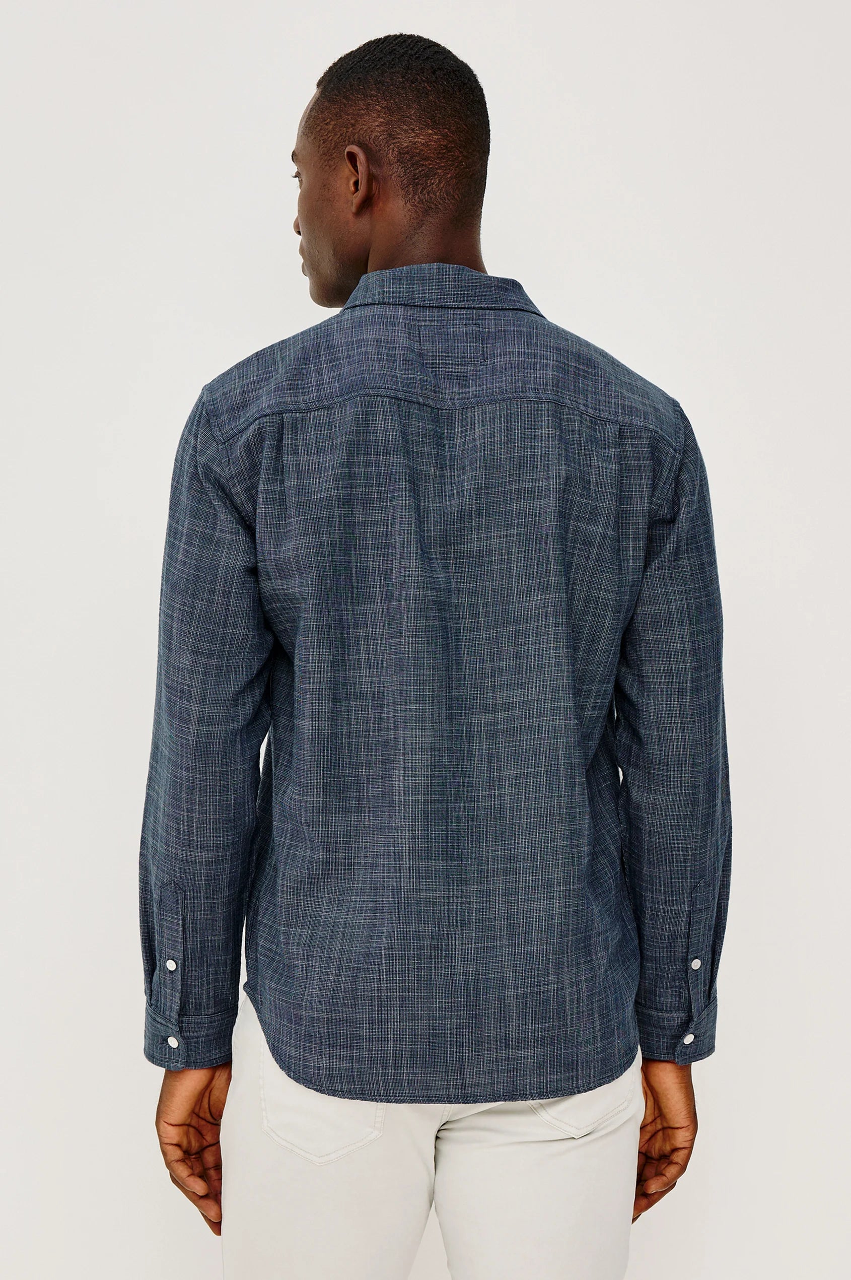 Rails Wyatt Shirt in Navy Etch