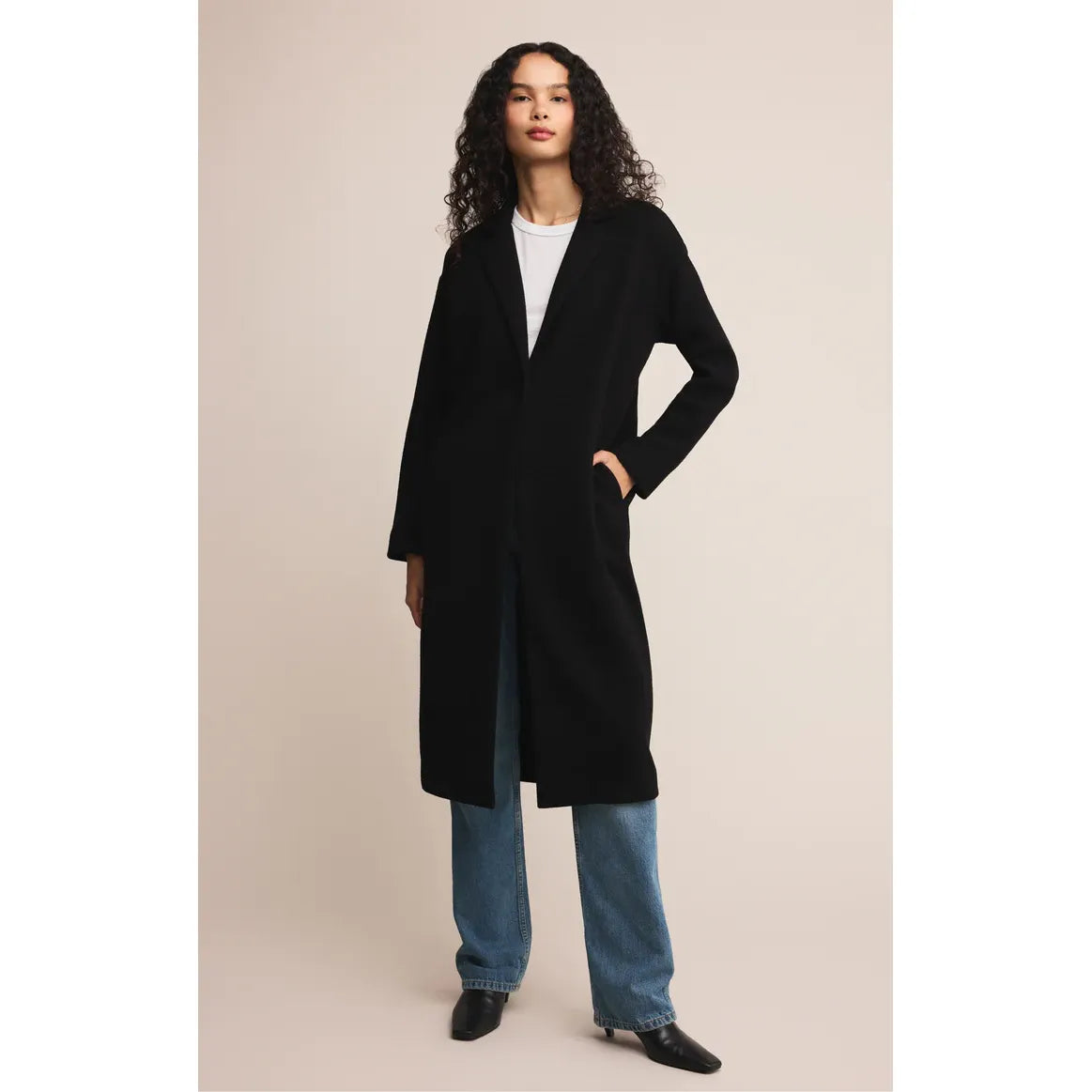 Z Supply Mason Coat in Black
